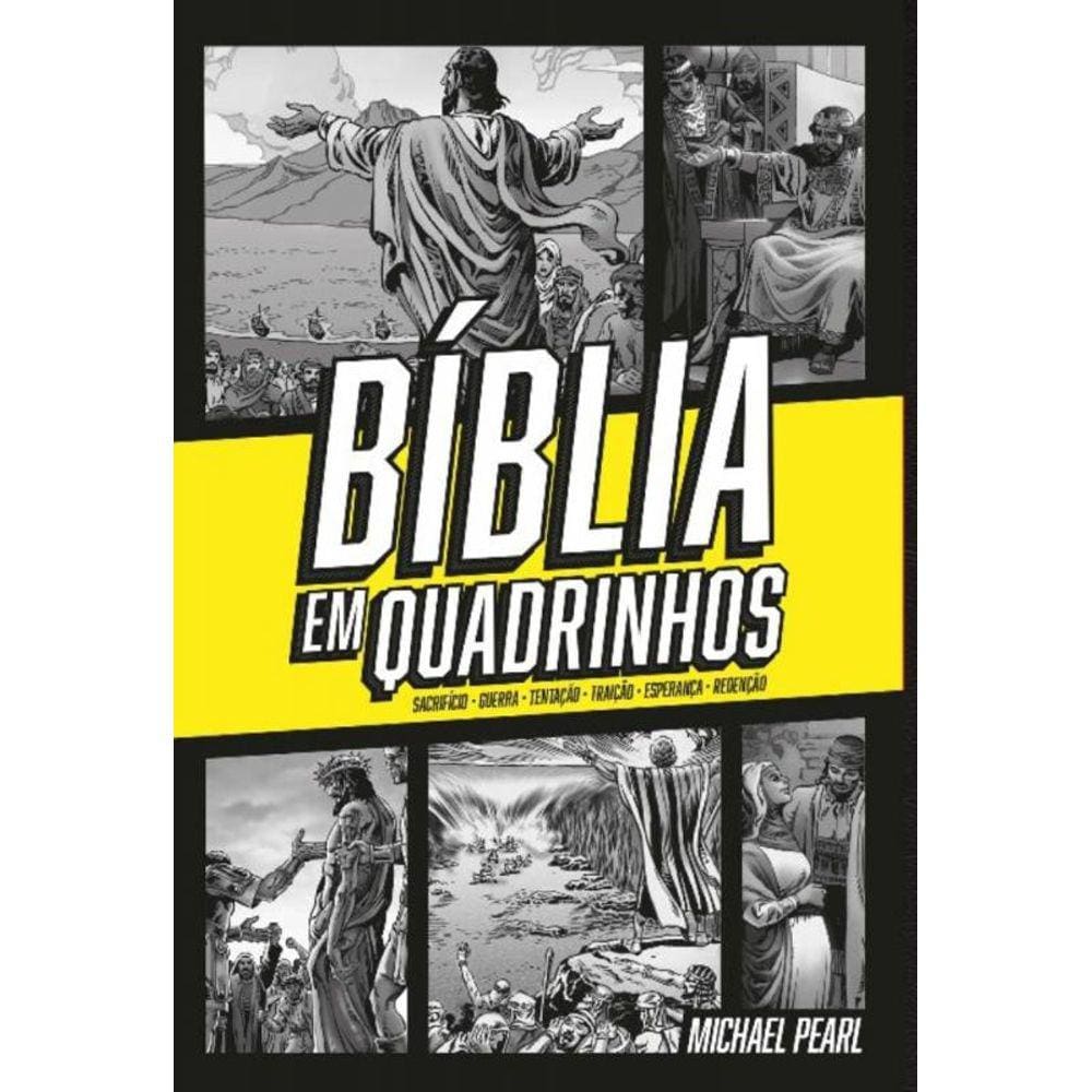 Biblia Em Quadrinhos - Capa Dura - Amarela