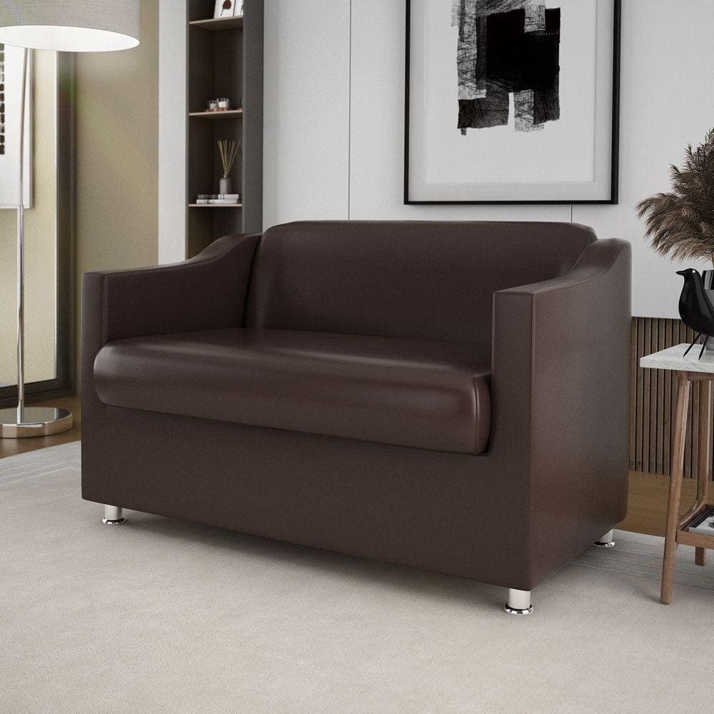 Poltrona Namoradeira Balaqui Decor Marrom