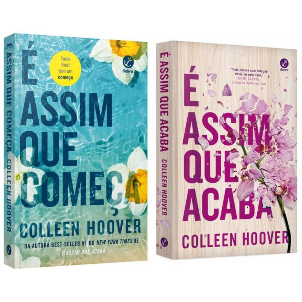 Kit Colleen Hoover: É Assim que Acaba + É Assim que Começa