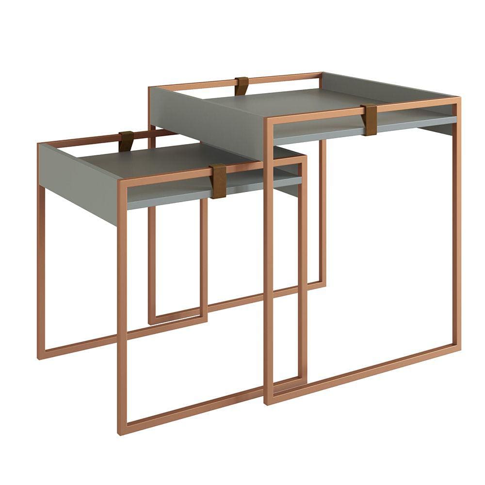 Conjunto Mesa Lateral Columbia - Verde