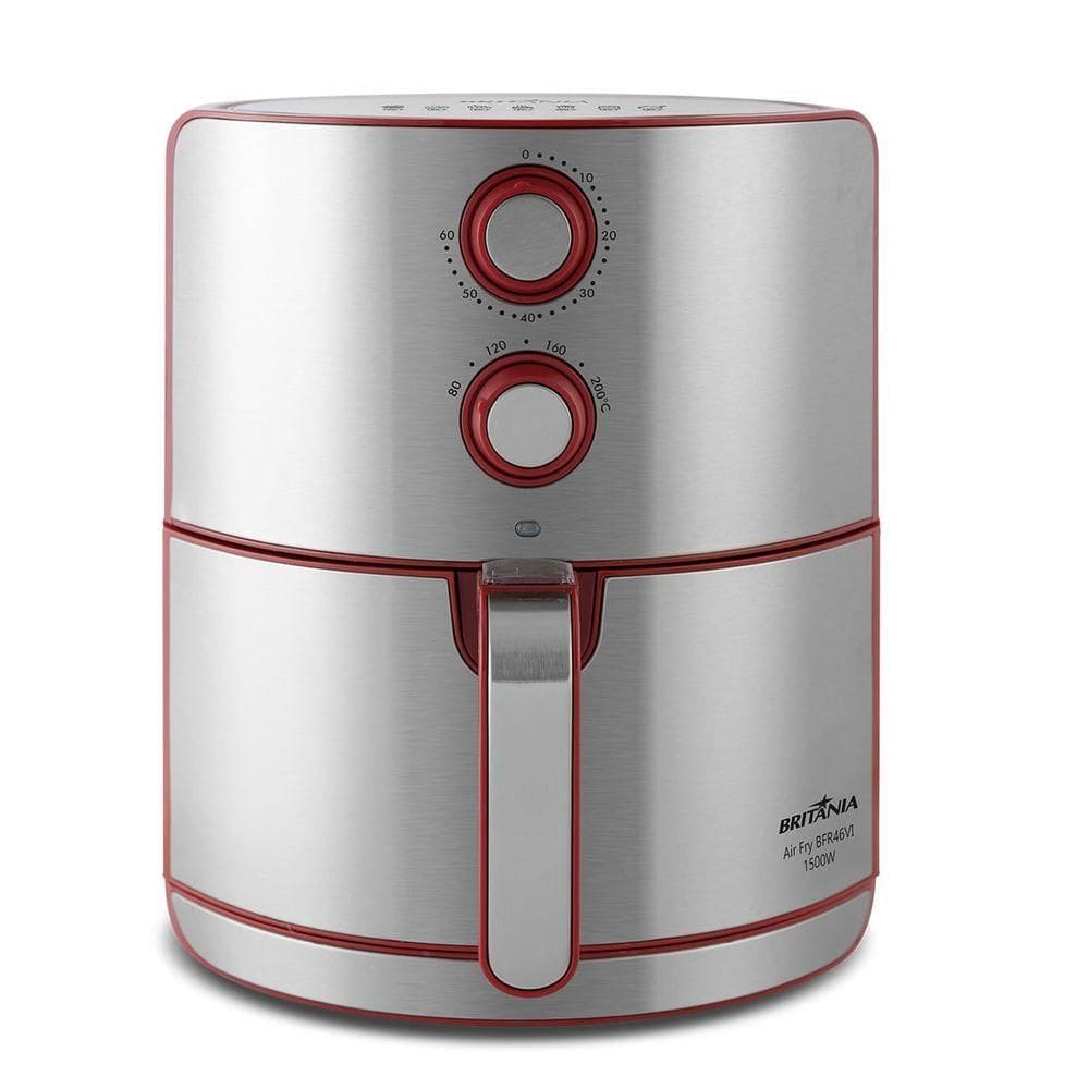 Fritadeira Air Fryer Britânia Bfr46vi 4,6l 1500w 127v
