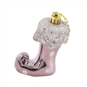 Enfeite Natal Le Bola 7,5cm com 2 Unidades Rosé Gold