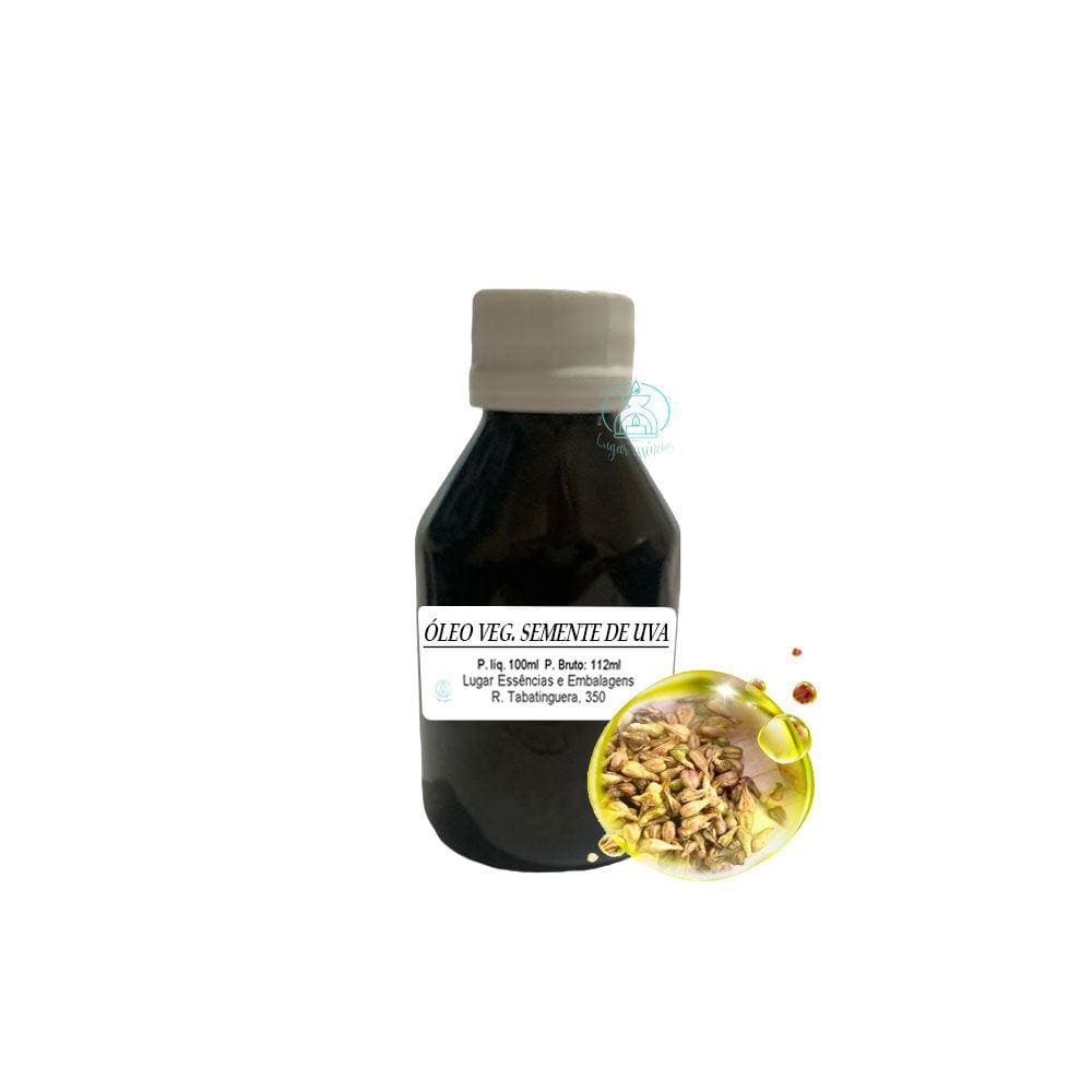 Óleo vegetal Semente de uva - 100ml