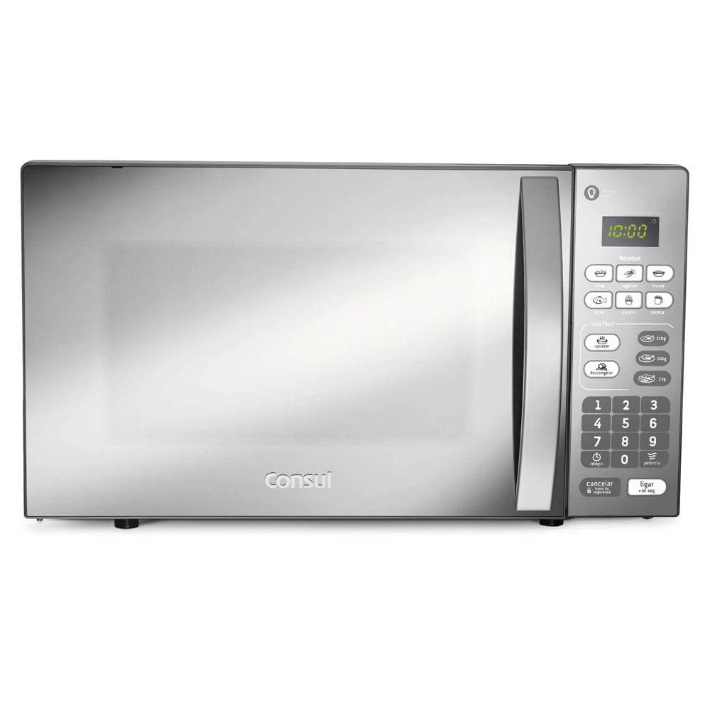 Microondas inox por dentro espelhado | Pontofrio