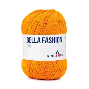 Fio Pingouin Bella Fashion 150g 0210 Mandarim