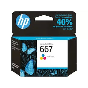 Cartucho de Tinta 667 Colorido Advantage - 3YM78AB