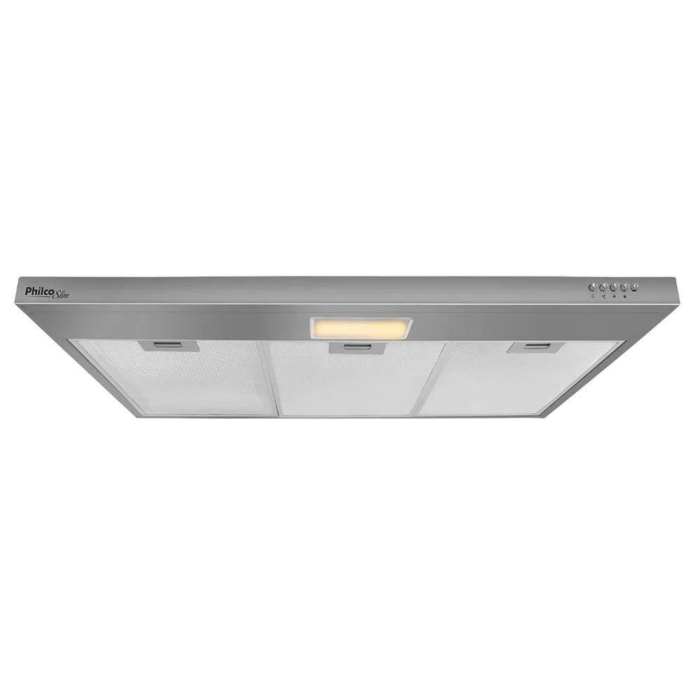 Depurador e Exaustor Philco Slim 3 Velocidades 90CM Inox PDR90I – 127 Volts