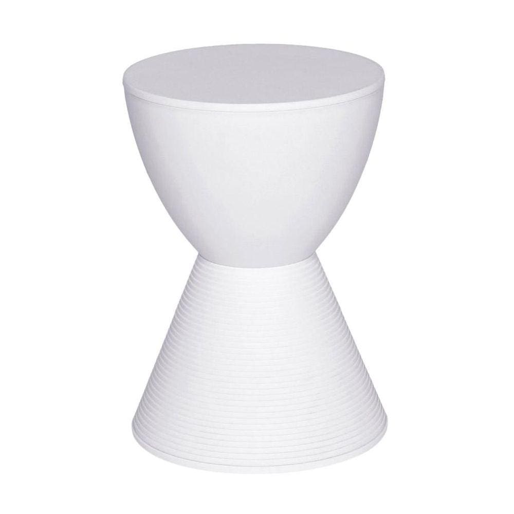 Banquinho Tube em Polipropileno Branco