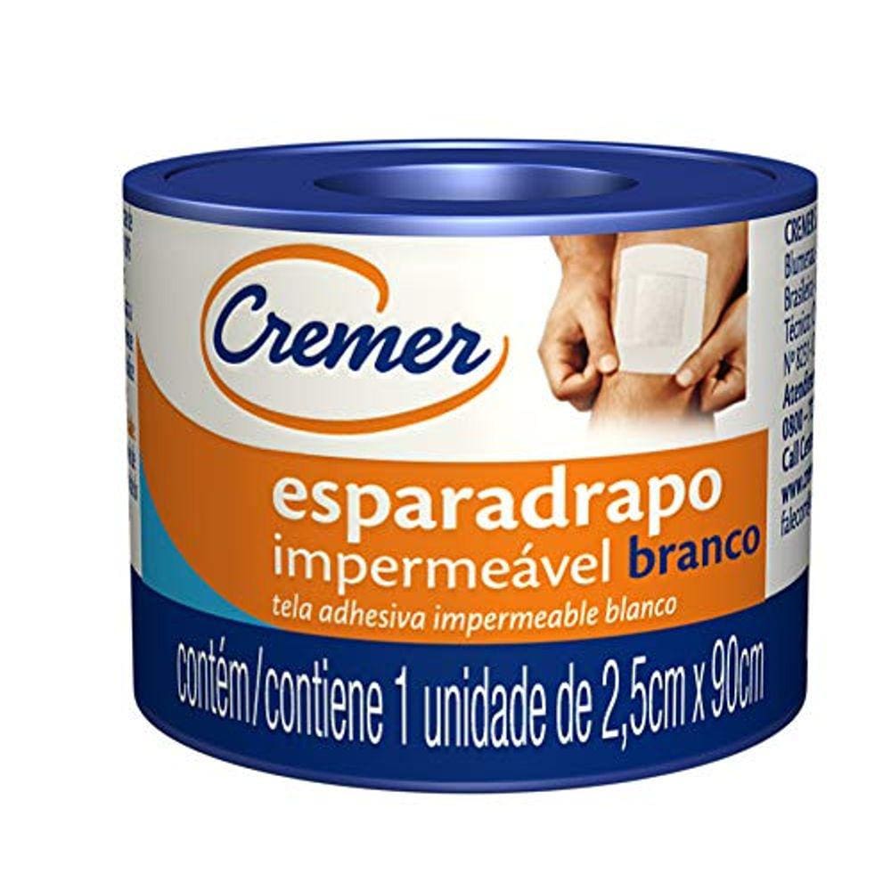 Esparadrapo Impermeável Cremer 2,5Cm X 90Cm