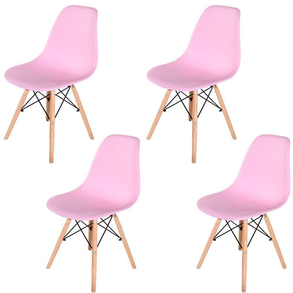 Kit 4 Cadeiras Eames Eifell 130PP