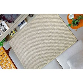 Tapete Sala Escritório Antiderrapante Sisal 1mx1,5m