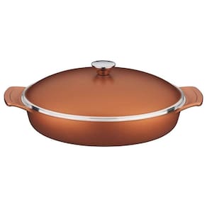 Frigideira Com Alca 32Cm Lyon Dourado Aluminio Com Revestimento Estimento Antiaderente Tramontina
