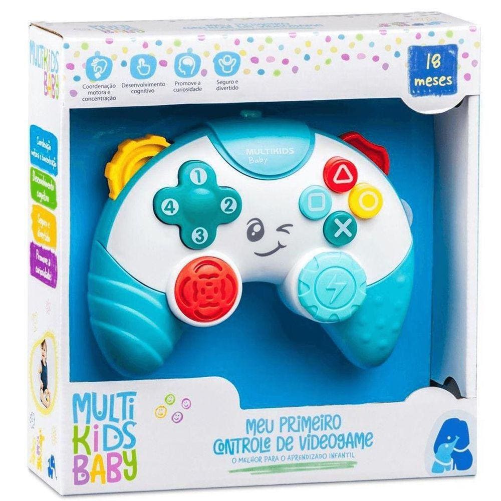 Brinquedo Infantil Meu Primeiro Controle de Videogame