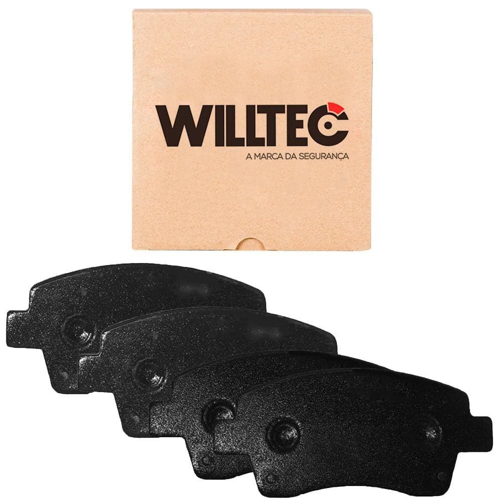 Kit Pastilha Freio Etios Yaris Dianteira Willtec PW177