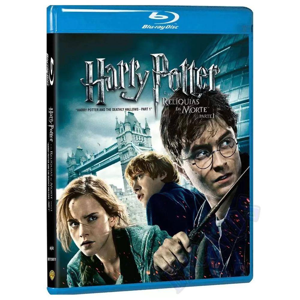 Blu-Ray Harry Potter E As Relíquias Da Morte Parte 1