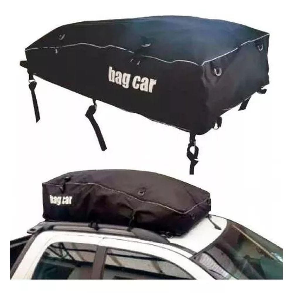 Maleiro Bag Car Para Teto 330 Litros Grande Preto Universal