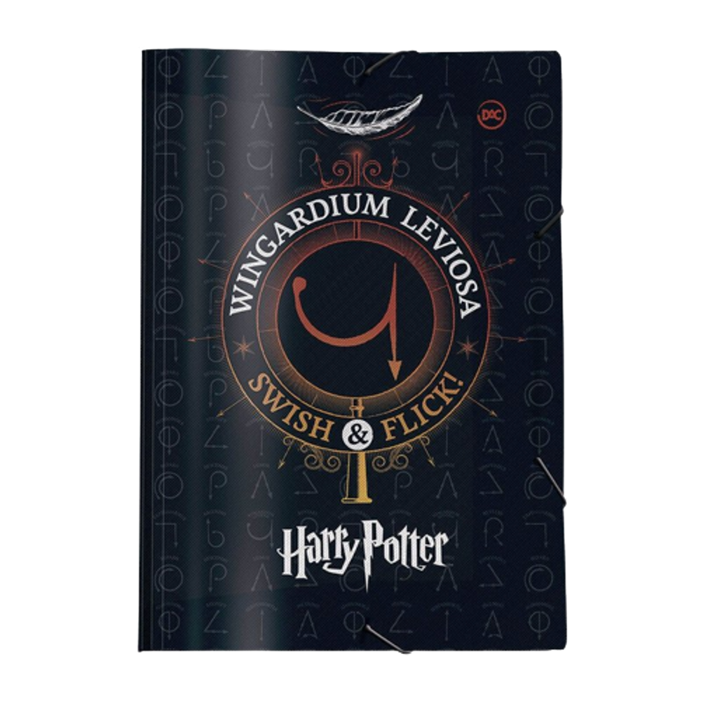 Pasta com elástico Harry Potter Marca DAC