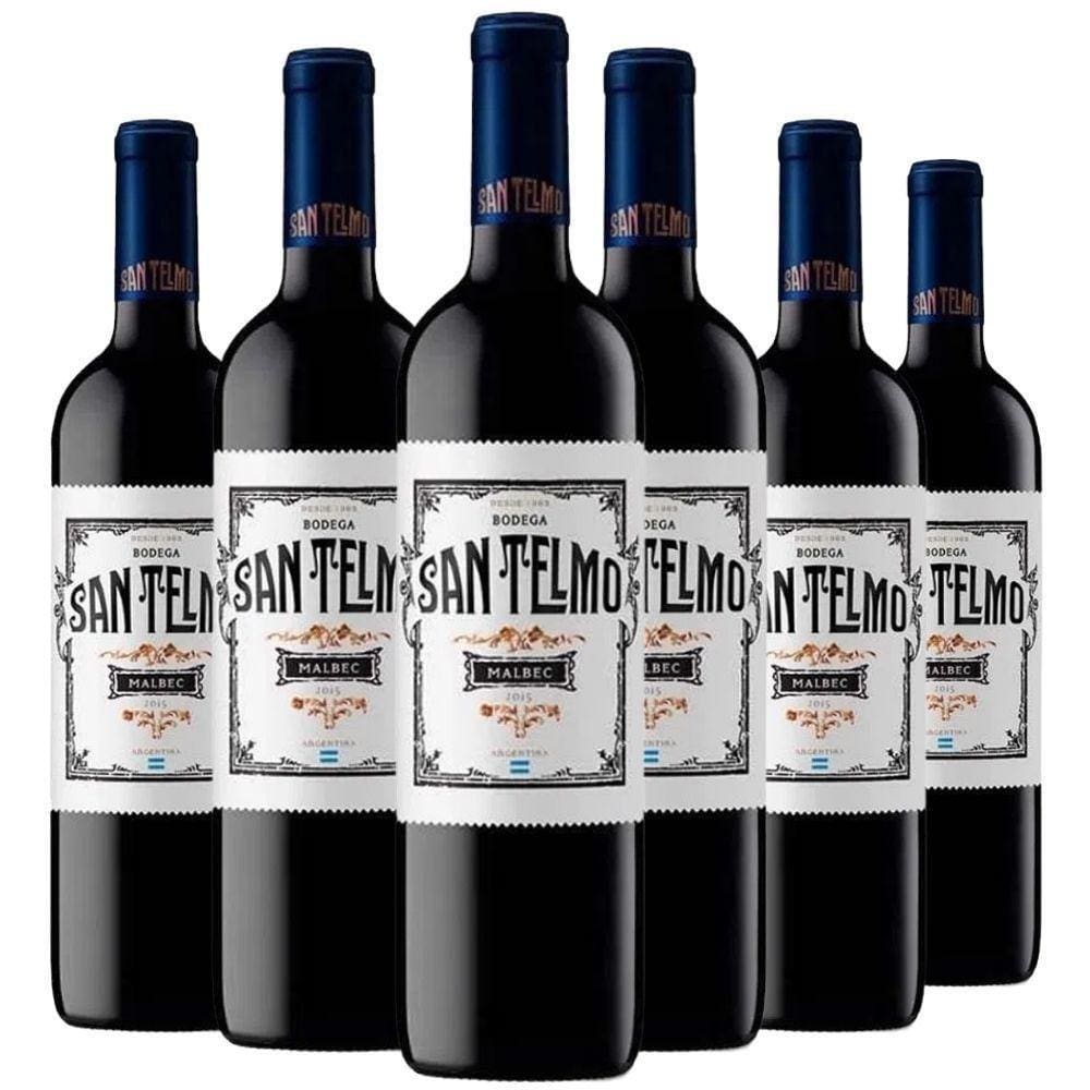 Vinho Tinto San Telmo Malbec 750Ml (6 Unidades)