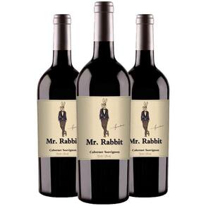 Vinho Tinto Mr. Rabbit Cabernet Sauvignon 750Ml (3 Unidades)
