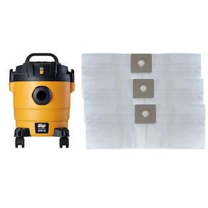 Kit 6 Sacos Descartáveis Aspirador Pó Wap Gtw 10
