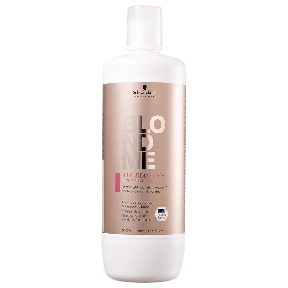 Schwarzkopf BlondMe Suave para Loiros - Shampoo 1L