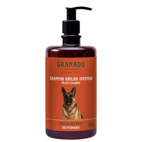 Granado Pet Brilho Intenso para Pelos Escuros Shampoo 500ml