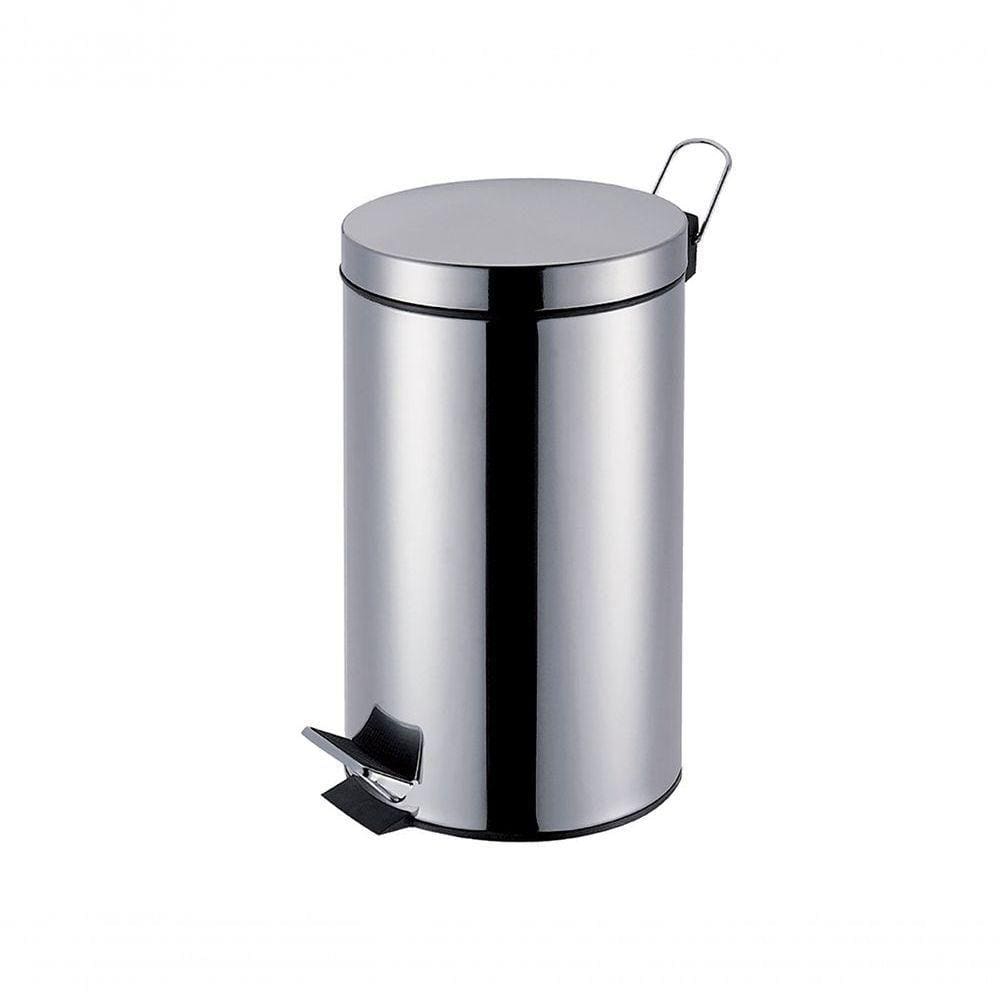 Lixeira Pedal Inox Agata 12L 32X25X39,5Cm 008223