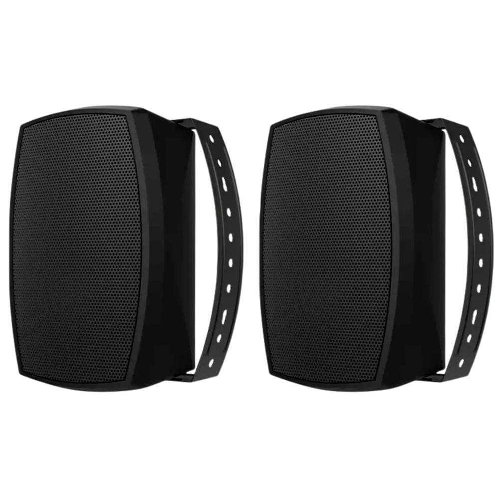 Wave One WOD125 Par de Caixas Acústicas Outdoor e Indoor com Woofer 5,25" 125W IP56 UV Preto