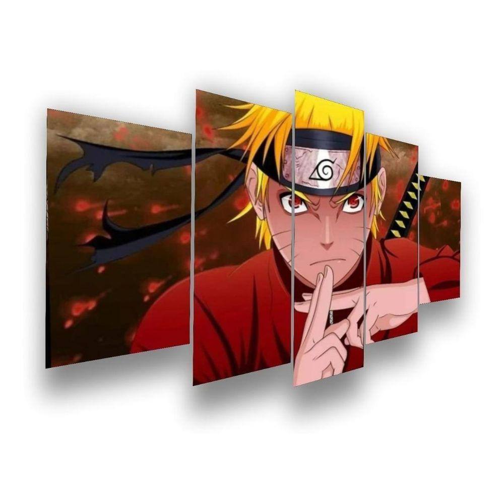 Quadro decorativo Poster Naruto Gaara Desenho Anime Otaku para