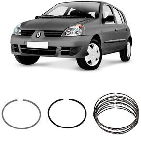 Jogo Anel Segmento STD Renault Clio 1.0 99 a 2011 Metal Leve