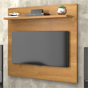 Painel para TV de até 32 Polegadas Com Prateleira  Yan Cinamomo Patrimar