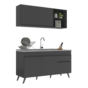 Armário De Cozinha Compacta 150cm Multimóveis V2142