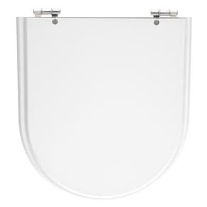 Assento Poliéster Laminado Calypso Branco Para Bacia Incepa