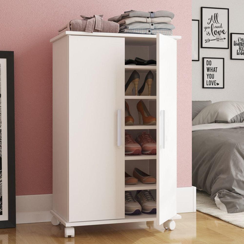 Sapateira BST 08-06 BRV Móveis Branco