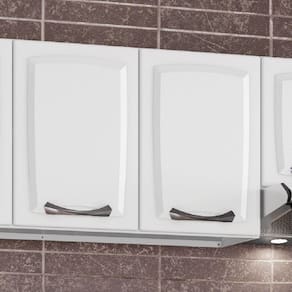 Armário 80cm 2 Portas New Premium Itatiaia Branco