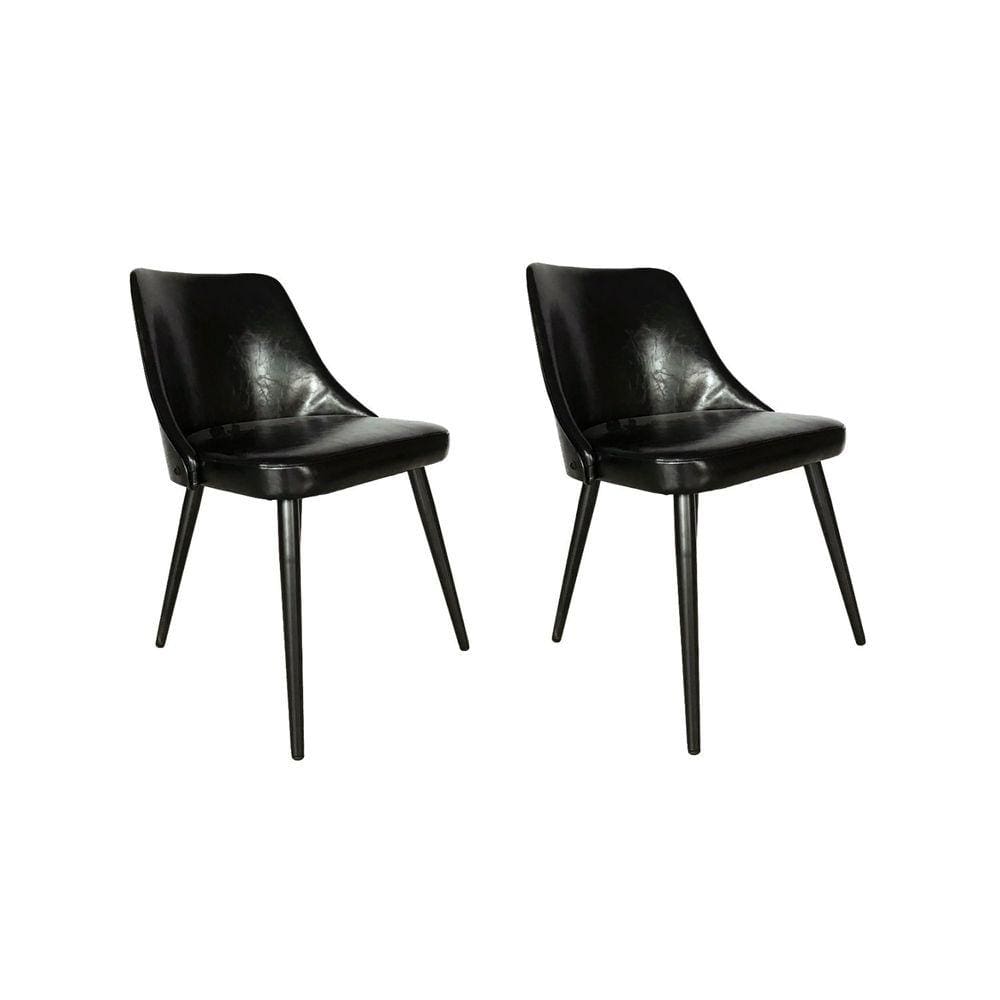 Conjunto 2 Cadeiras Bárbara Rivatti Móveis Preto