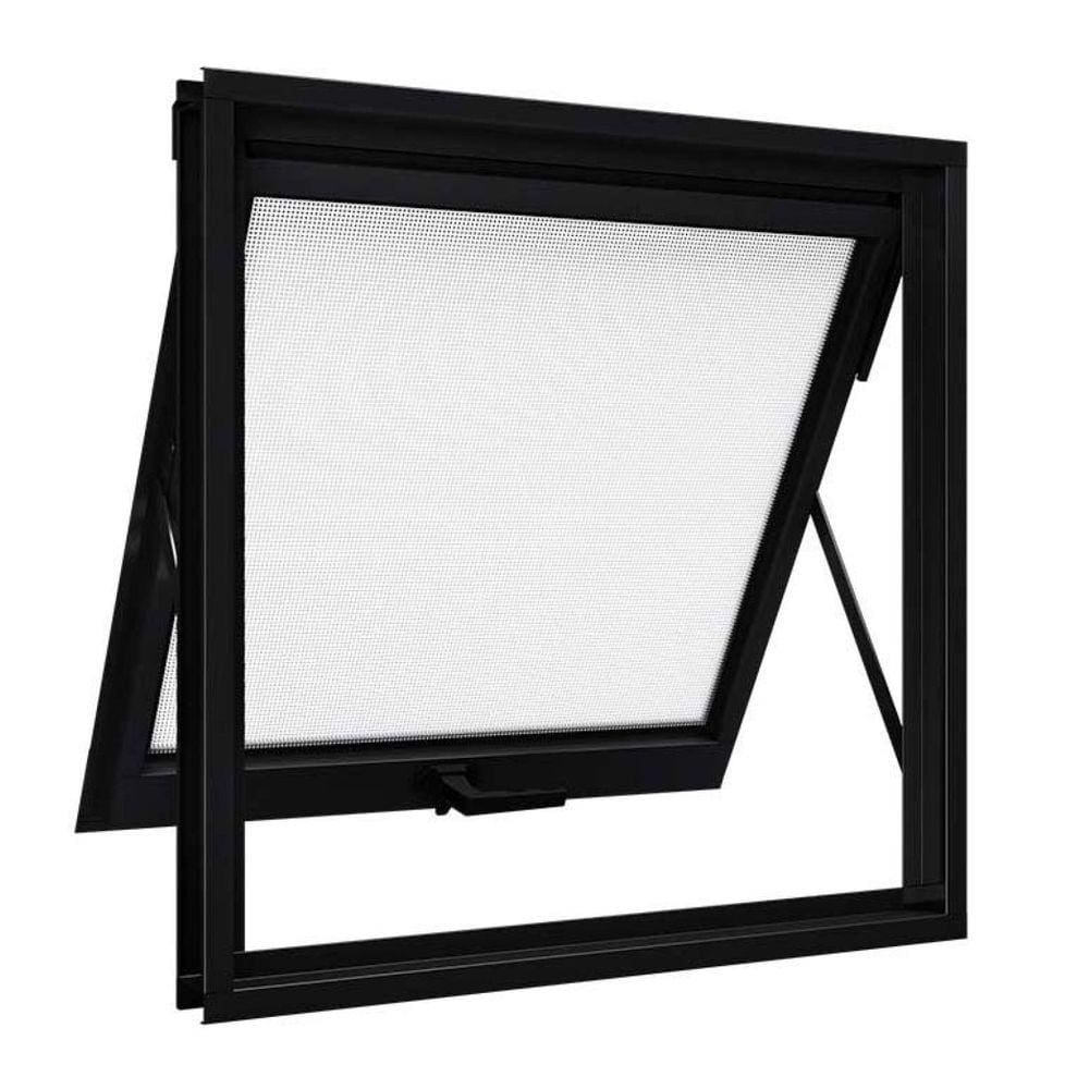 Janela Máximo Ar 60x60cm Riobras Preto