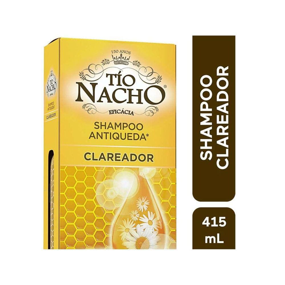 Shampoo tio nacho clareador antes e depois | Pontofrio