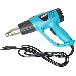 Soprador Térmico Ar Quente 2000W Kit Acessórios Bicos Espátulas Maleta 350° 600° Importway IWST-MA