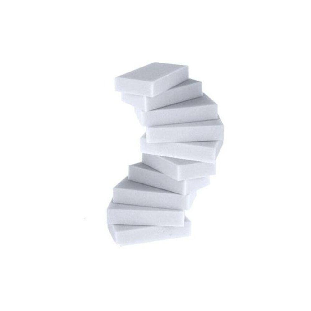 Kit 10 Esponja Mágica Bucha Melamina Tira Mancha Esfregao