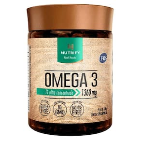 Omega 3 TG Ultra Concentrado 1360mg 120 capsulas Nutrify