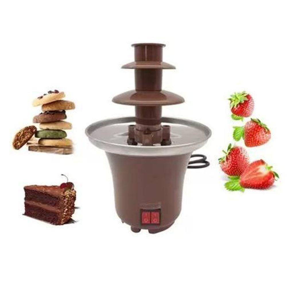 Cascata De Fondue De Chocolate Automática 110V