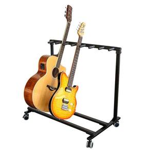Suporte Estante Rack Chão Para 7 Violão Guitarra Baixo