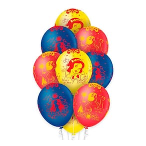 Balão Branca de Neve Premium - 12 Polegadas - 10 Unidades