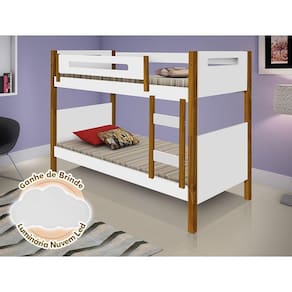 Beliche Infantil Montessoriana Branca E Amêndoa Branco