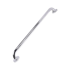 Alça Barra De Apoio Inox Corredor Acessibilidade Corrimao