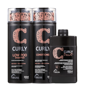 Kit Truss Curly Low Poo Trio (3 Produtos) Blz