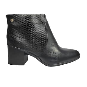 Bota Cano Curto Feminina Bottero Em Couro 346901
