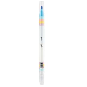 Marca Texto Apagável Ponta Dupla Cores Pastel - BRW