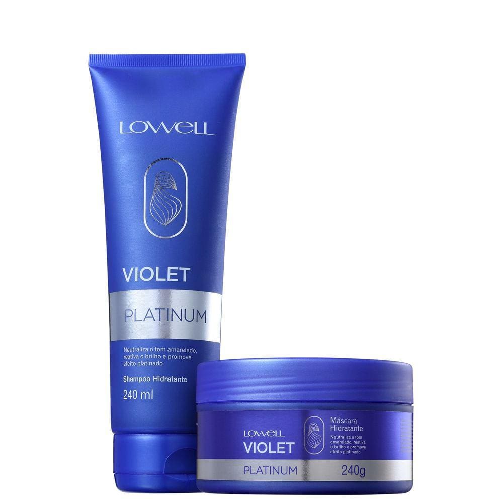 Kit Lowell Violet Platinum Home (2 Produtos)